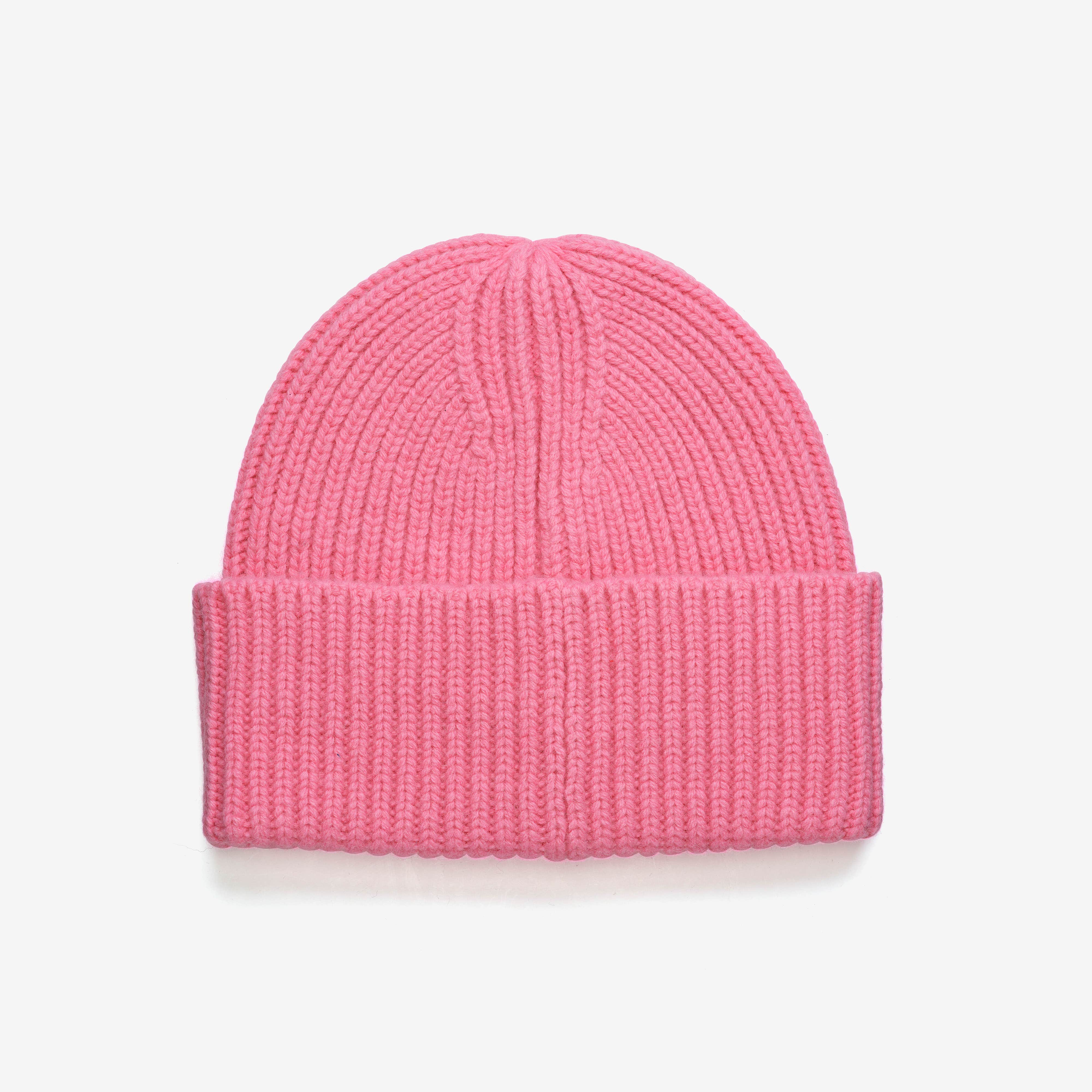 Chunky Wool Beanie  Morning Glory