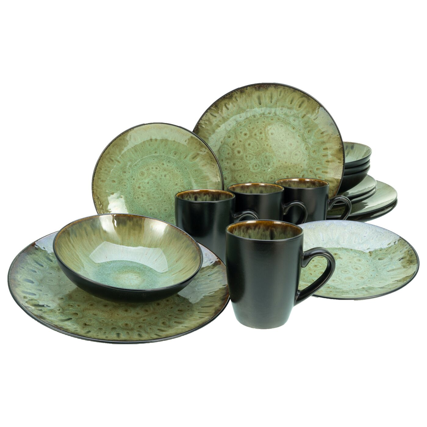 Angela BrudererGeschirr-Set «Jawa», 16-tlg.