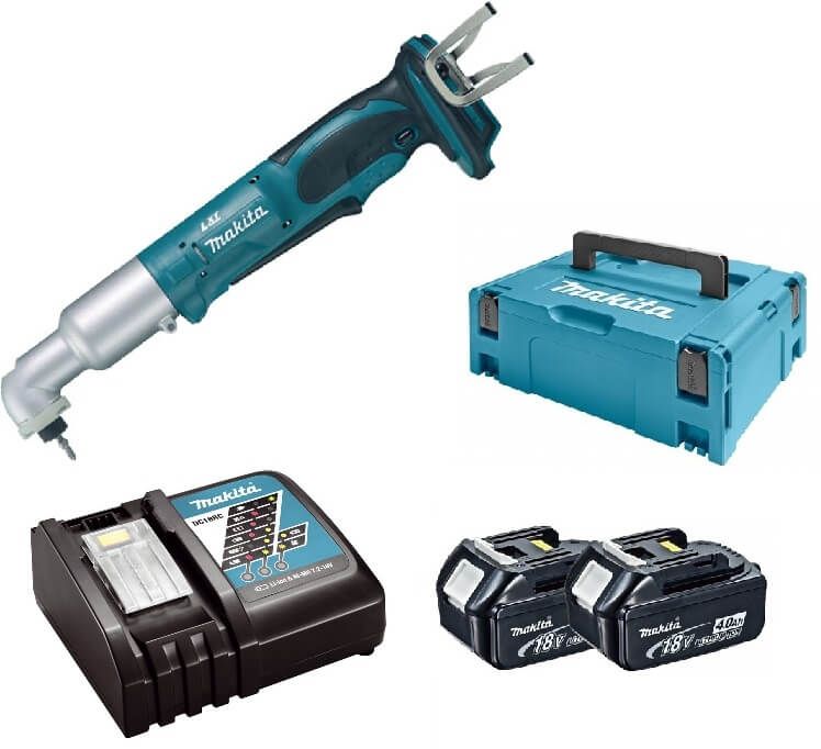Makita DTL061RMJ 18V Li-ion accu haakse slagschroevendraaier set (2x 4.0Ah) in Mbox