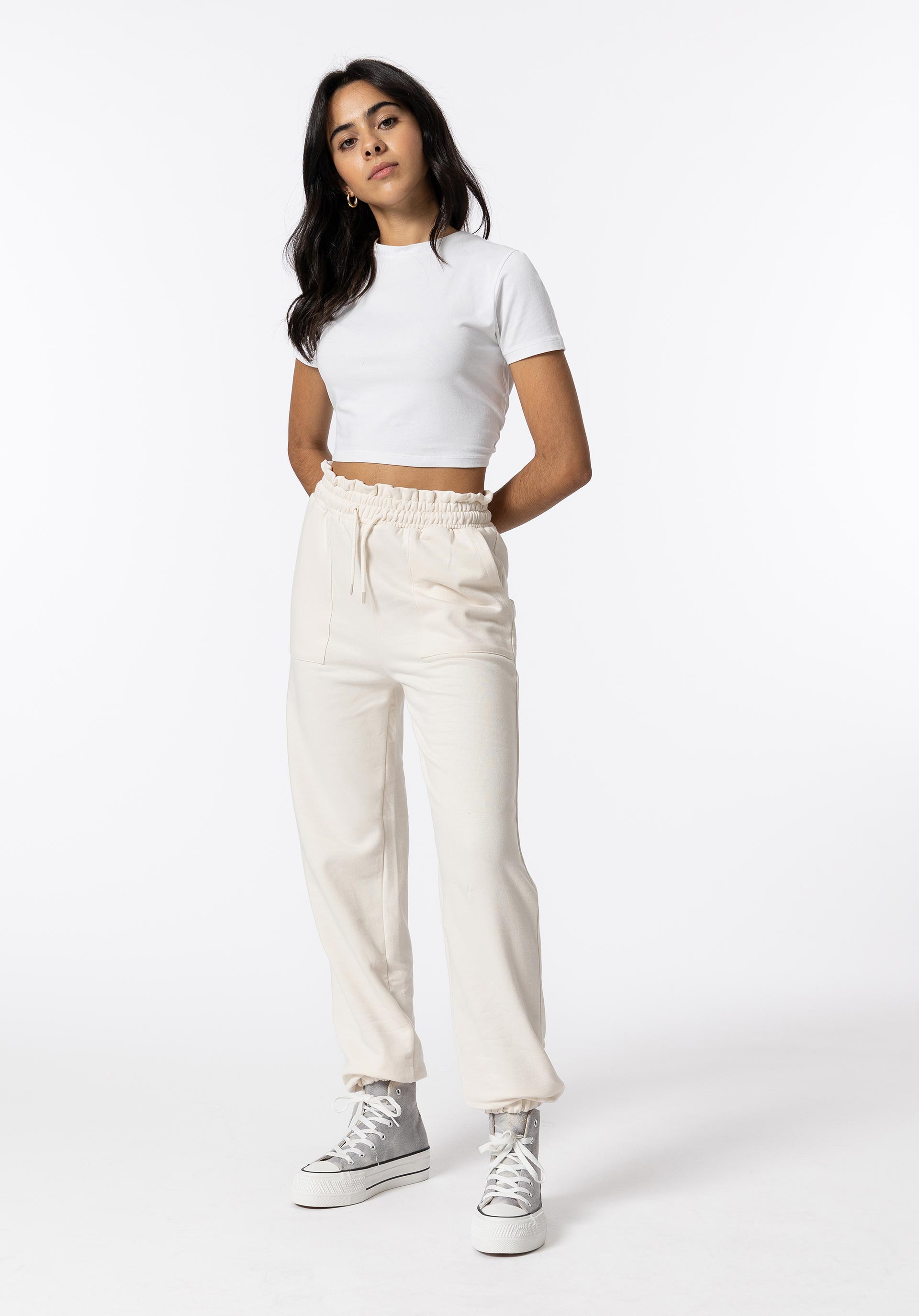 Calças Jogger C/ Cordão