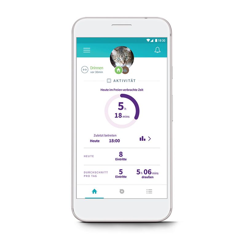 Chatière SureFlap Connect à puce électronique