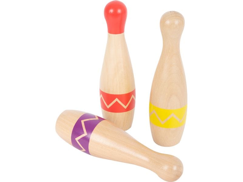 small foot Spielset Kegelspiel Active Active Bowlingspiel aus Holz für die ganze Familie