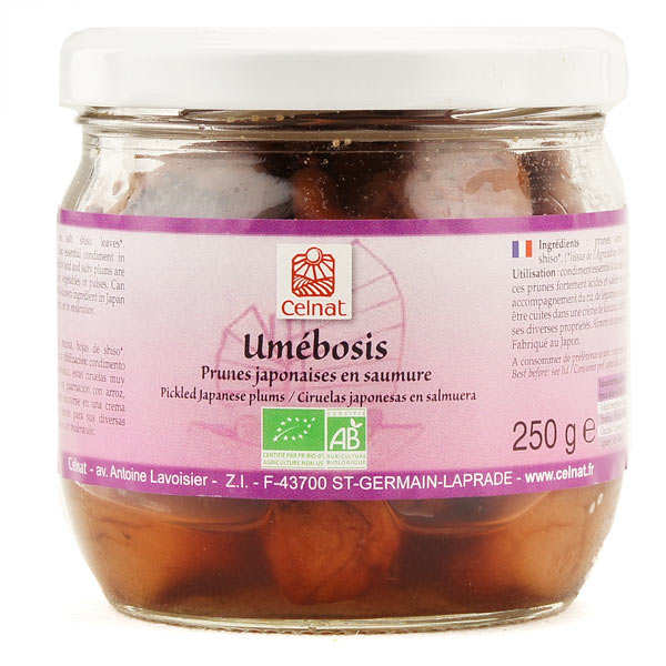 Umébosis - prunes japonaises en saumure