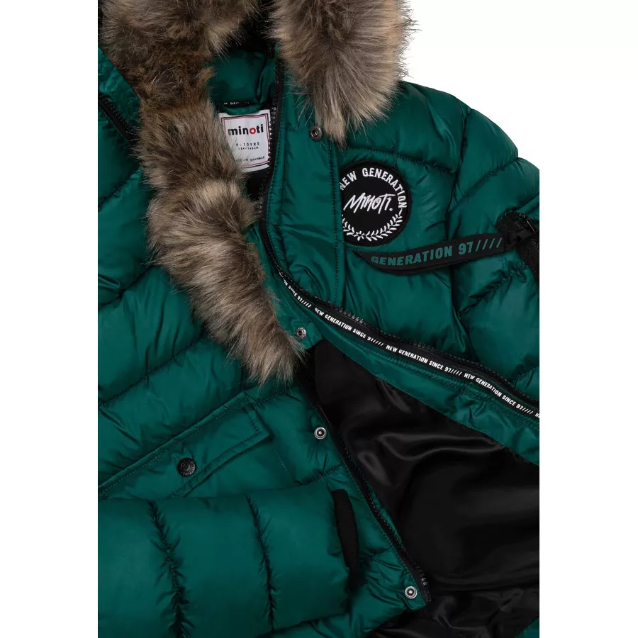 MINOTI Parka Grün