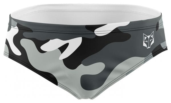Maillot de Bain Otso Slip Camo Gris