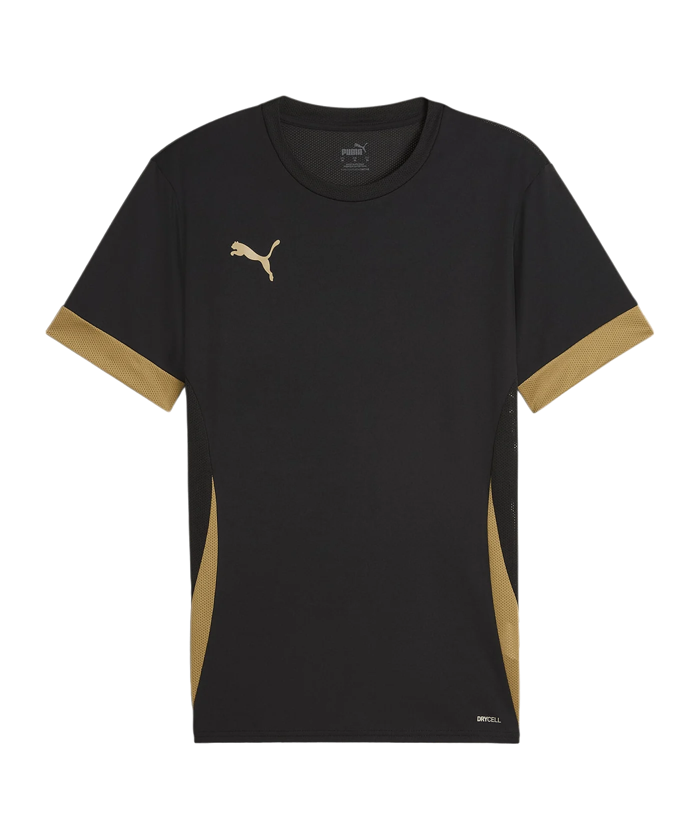 PUMA teamGOAL Matchday Trikot Kids Schwarz Gold F28