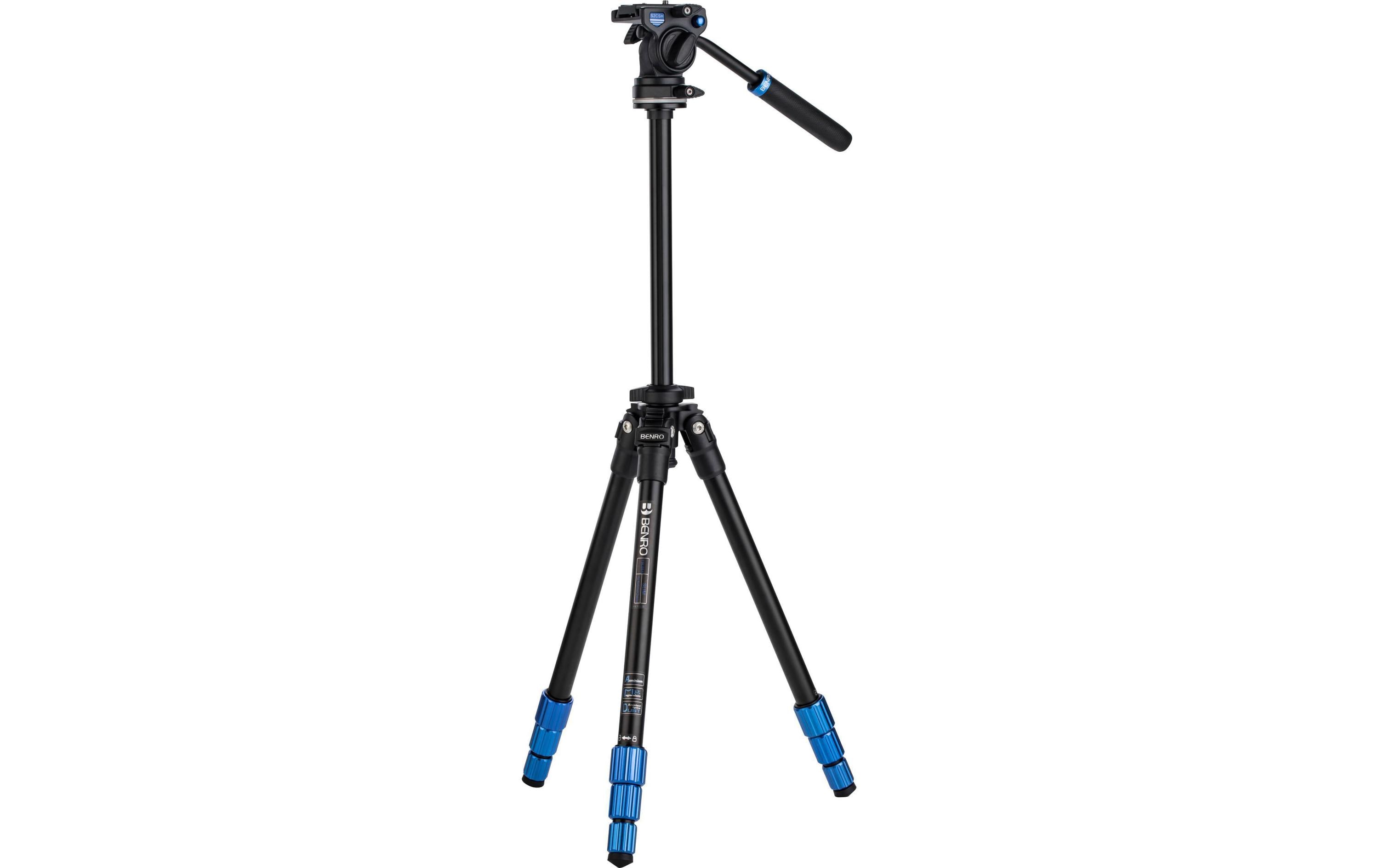 Videostativ Kit TSL08AS2CSH Slim<br>Kompaktes und leichtes Dreibeinstativ