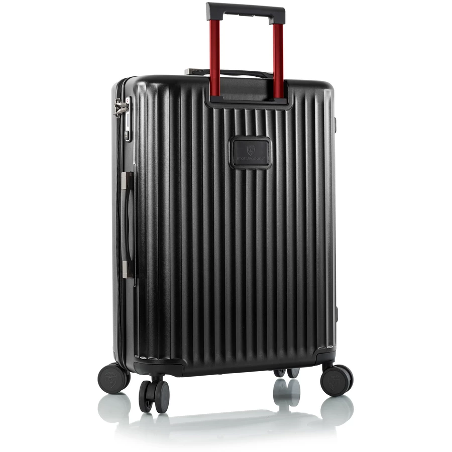 Heys SmartLuggage - 4-Rollen Trolley M black