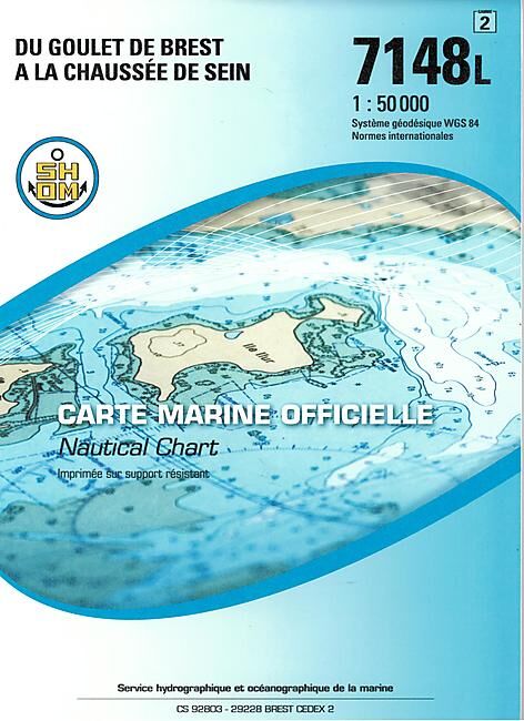 EPSHOM - 7148L DU GOULET DE BREST