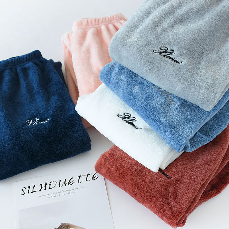Somnus - Fleece joggingbroek met letters