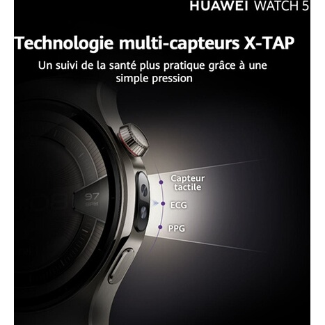 Montre connectée Huawei WATCH 5 42MM BEIGE