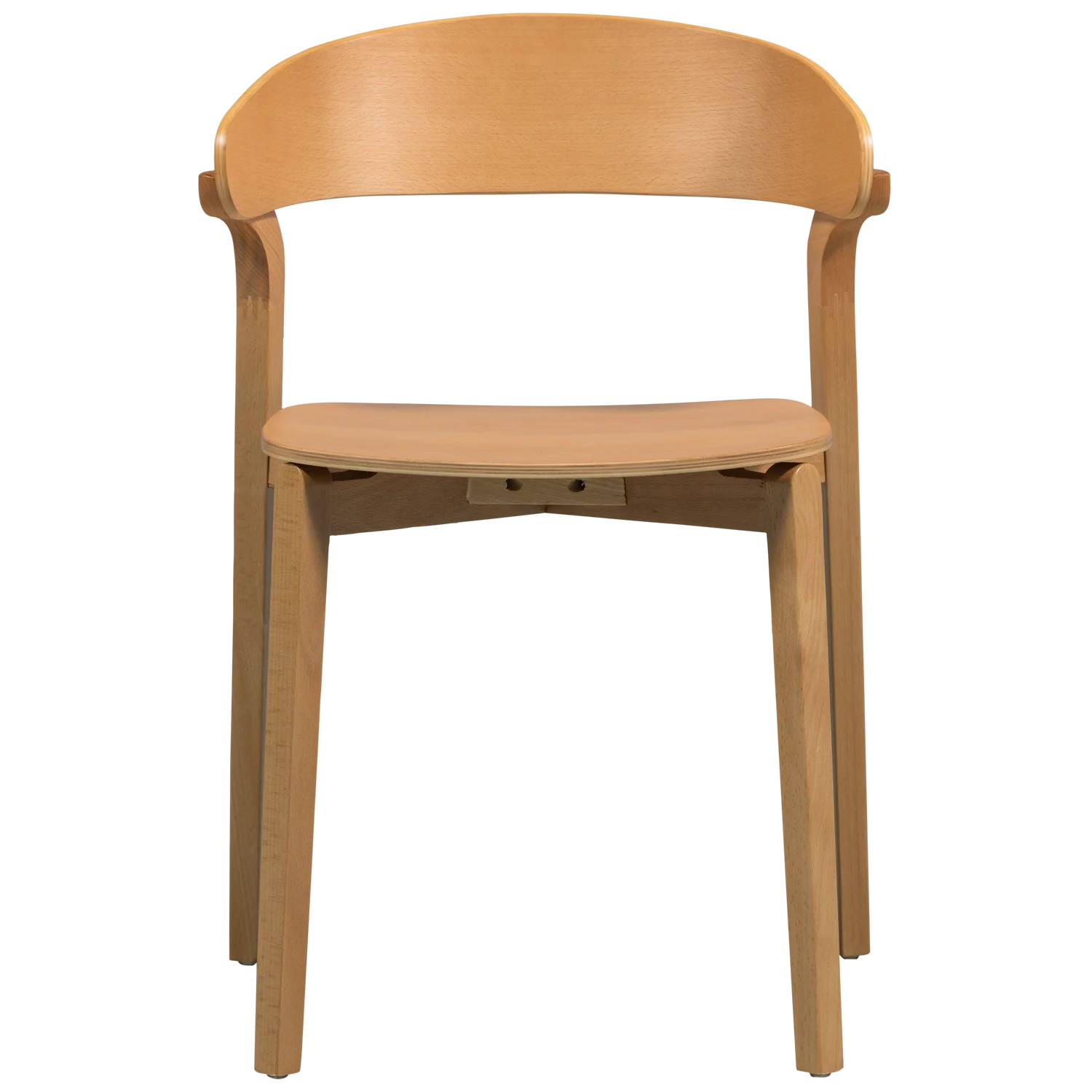Eetkamerstoel Cras naturel - set van 2