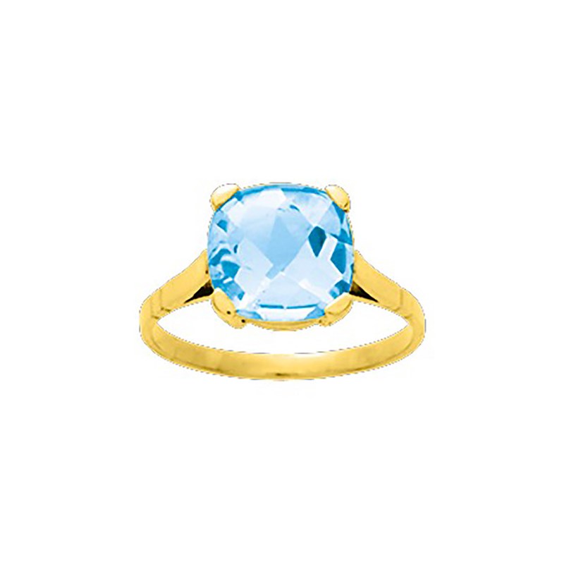 Bague Femme - topaze - Or 18 Carats