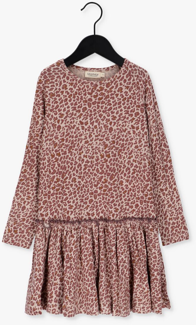 MARMAR COPENHAGEN beige marmar copenhagen midi jurk leo debbie