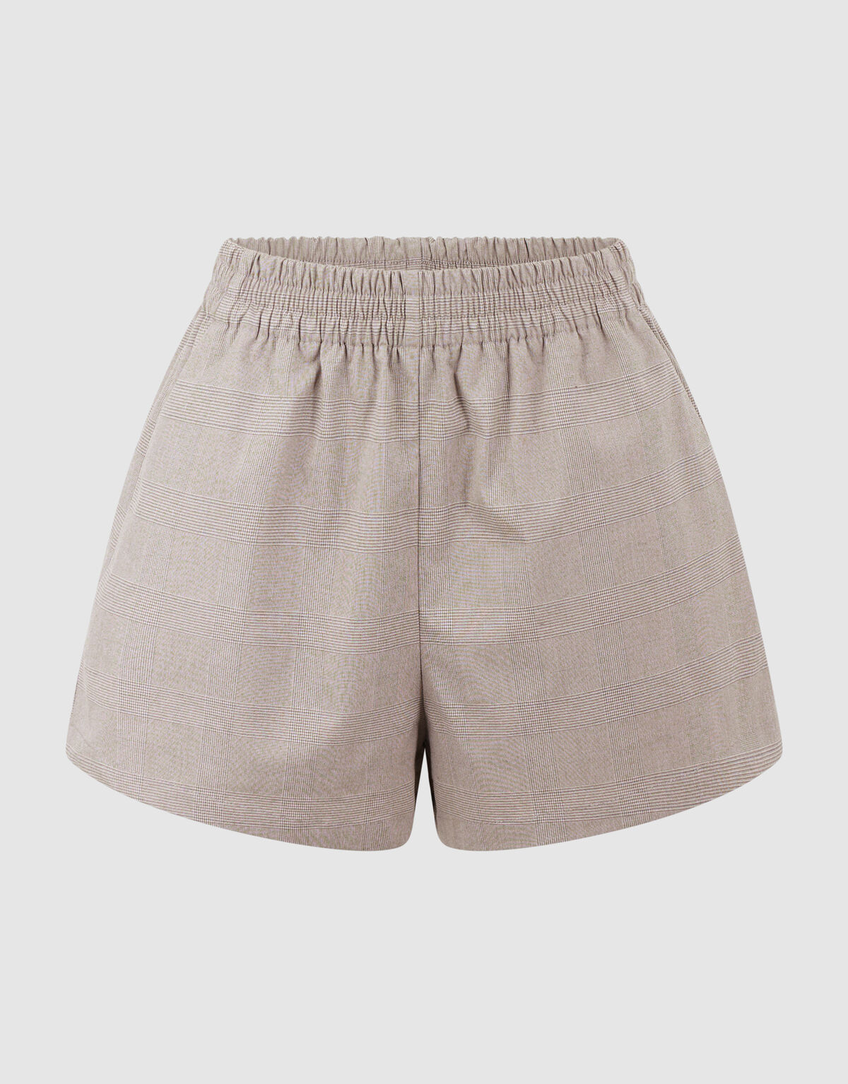 Ruiten Short Lichtgrijs