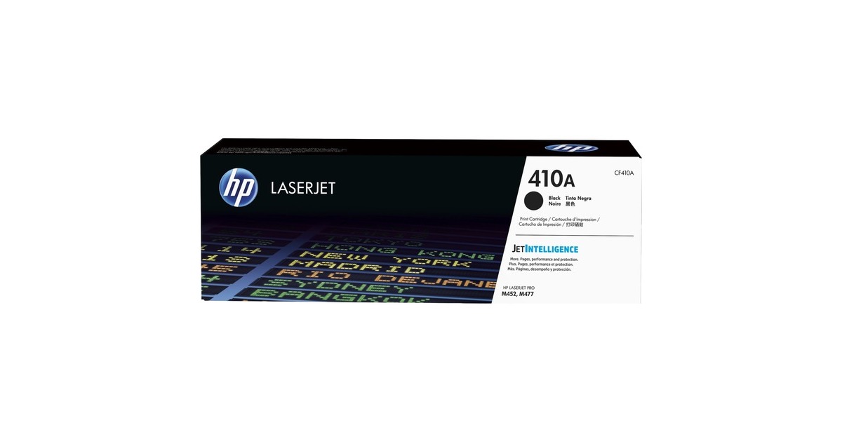 HP410A zwarte LaserJet tonercartridge (CF410A)