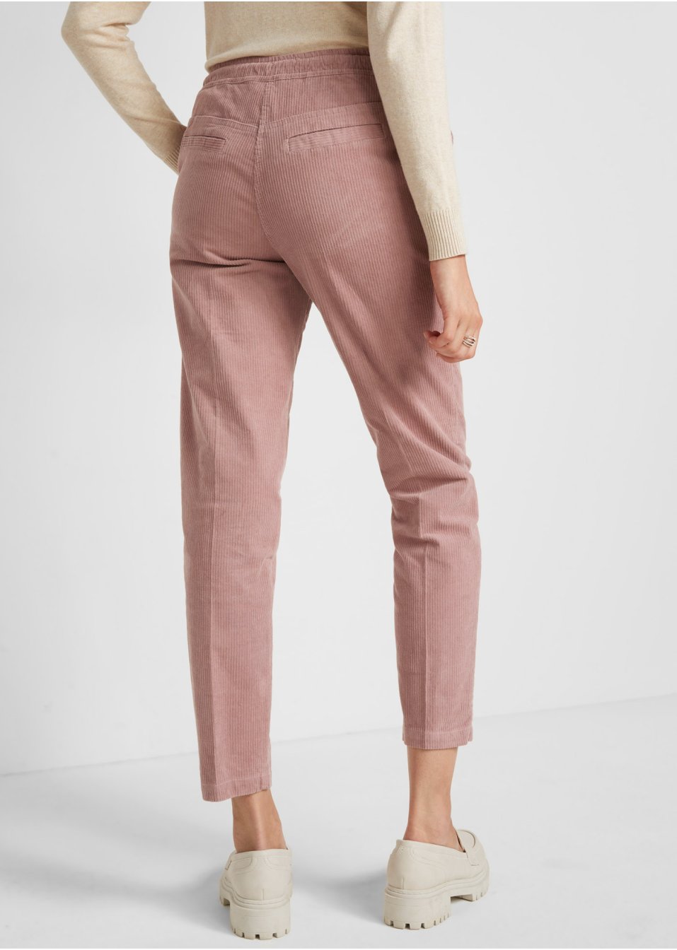Jogg-pant en velours côtelé