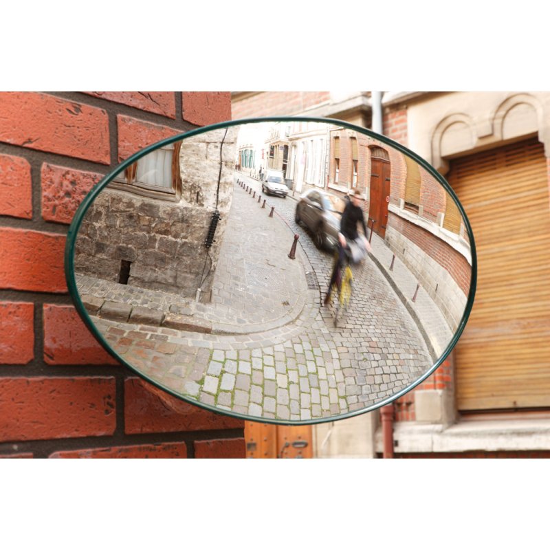 Miroir de sortie ovale Ø 56cm