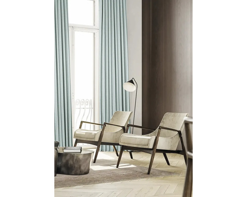 Gordijn met universele band Cycle mint 135x280 cm