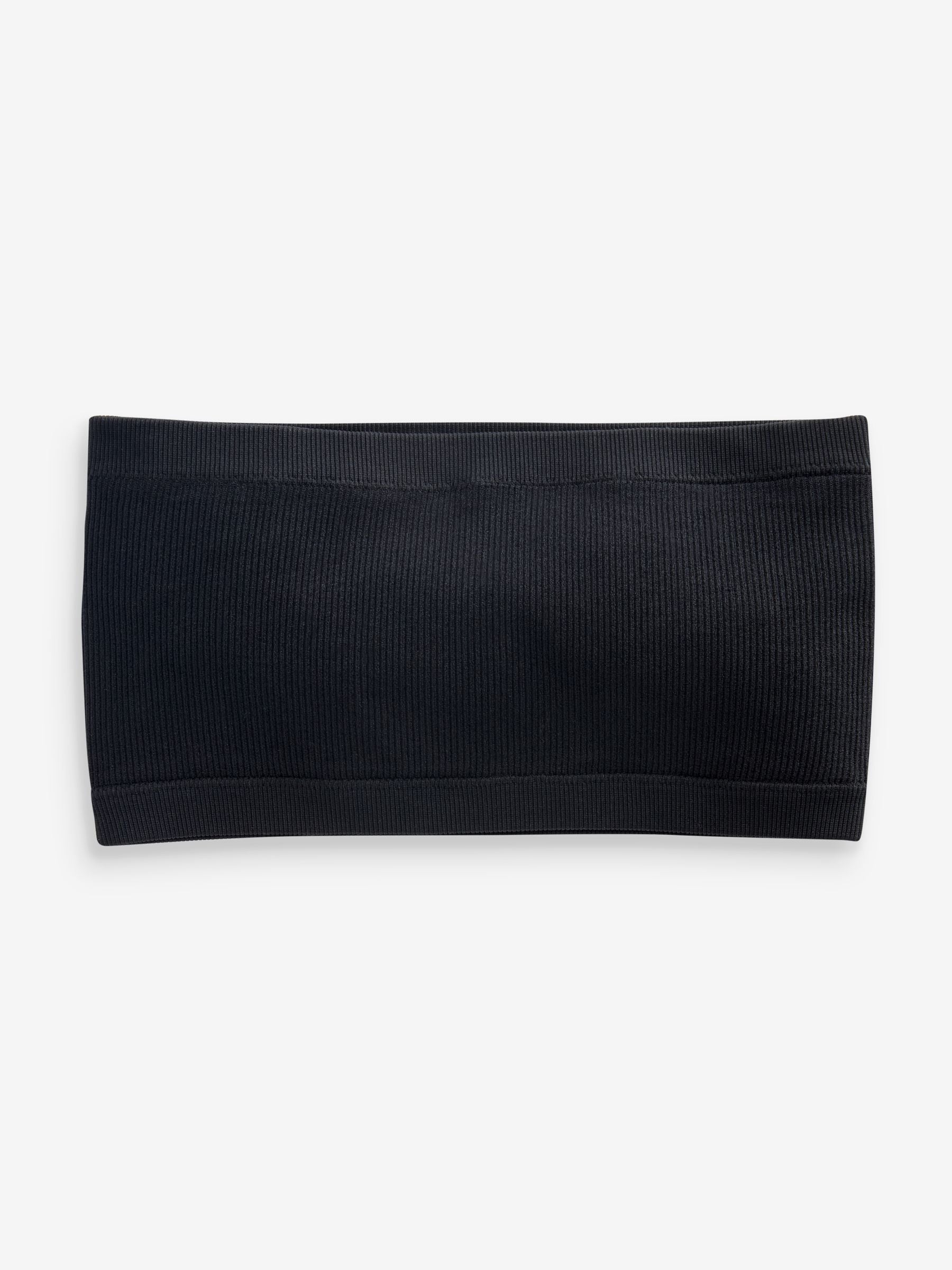 Zwart - Bandeau crop tops (7-16jr)