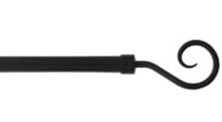 KIT EXTENSIBLE 100 A 190CM D.19CM EMBOUT CROSSE NOIR MAT