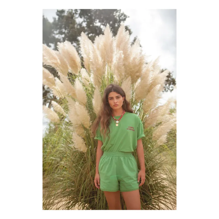 Marlot Paris T-Shirt Coton Bio Jil - Collection Femme | Vert
