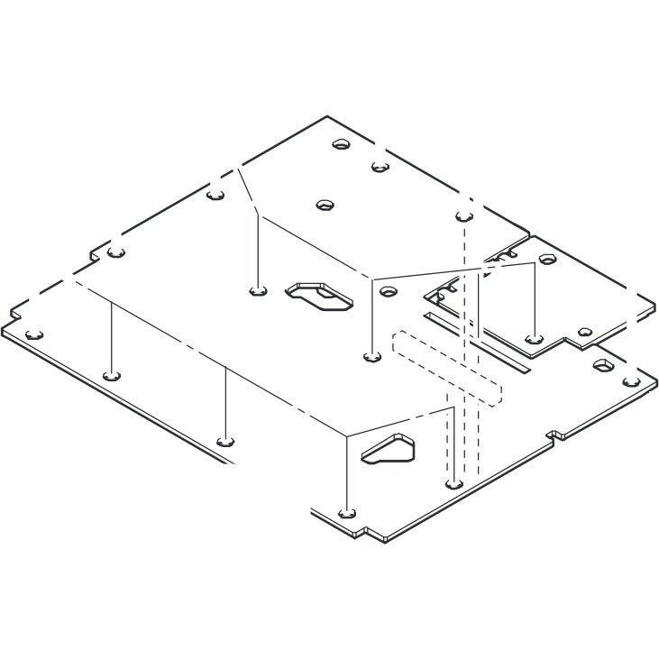 Pioneer spareparts DWX4219 CHILD ASSY voor DDJ-200