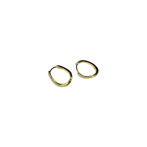 Pico Amelia Hoops, Gold Plated