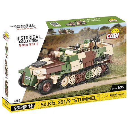 Cobi 2283 Historical Collection - Sd.Kfz. 251/9 Stummel
