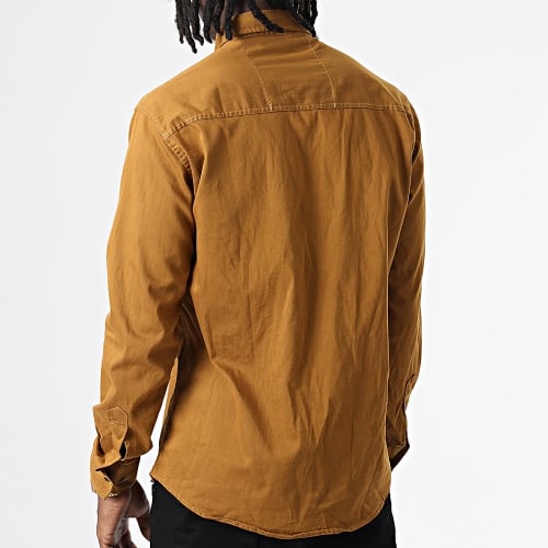 Chemise Manches Longues W-323 Moutarde Foncé