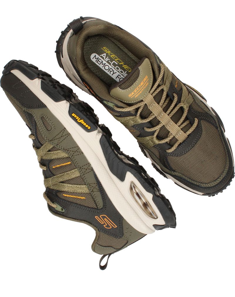 Skechers Skech-Air Envoy Sneakers Groen Heren