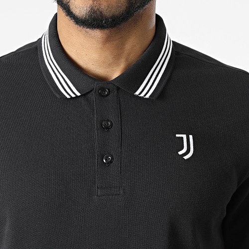 Polo A Manches Courtes Juventus HB6015 Noir