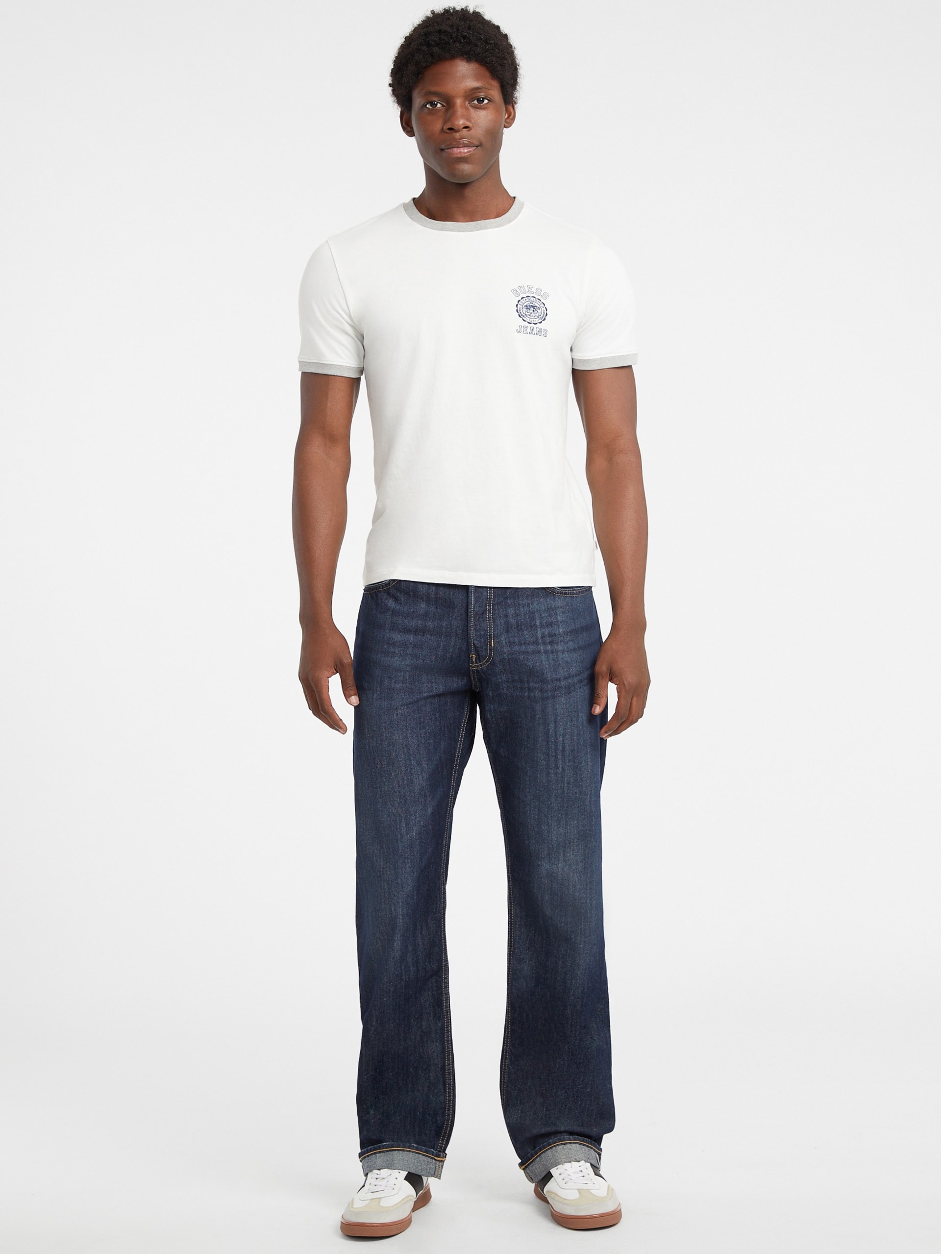 Calça jeans G16 de perna reta