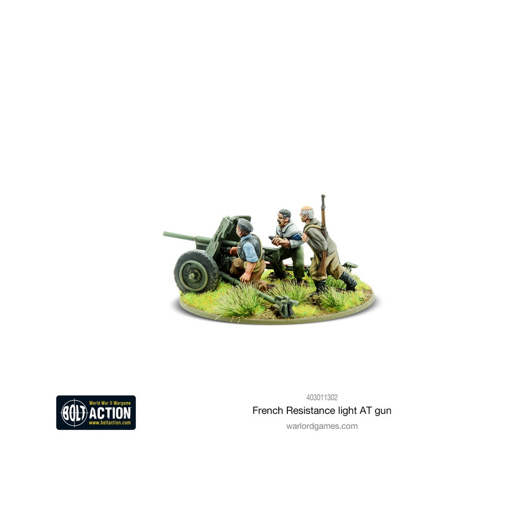 Bolt Action - French Resistance Light Anti-Tank Gun