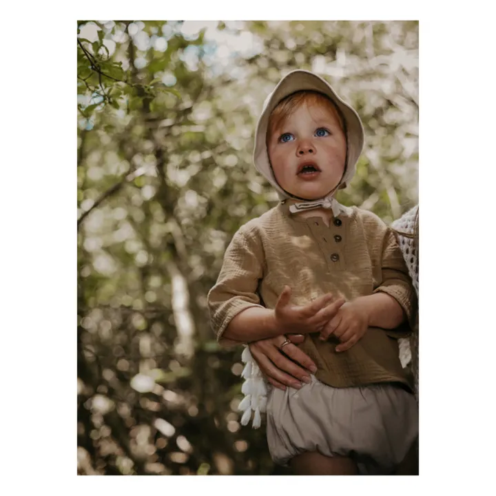The Simple Folk Blouse Coton Bio | Camel