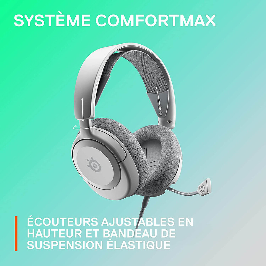 SteelSeries Arctis Nova 1 - Blanc