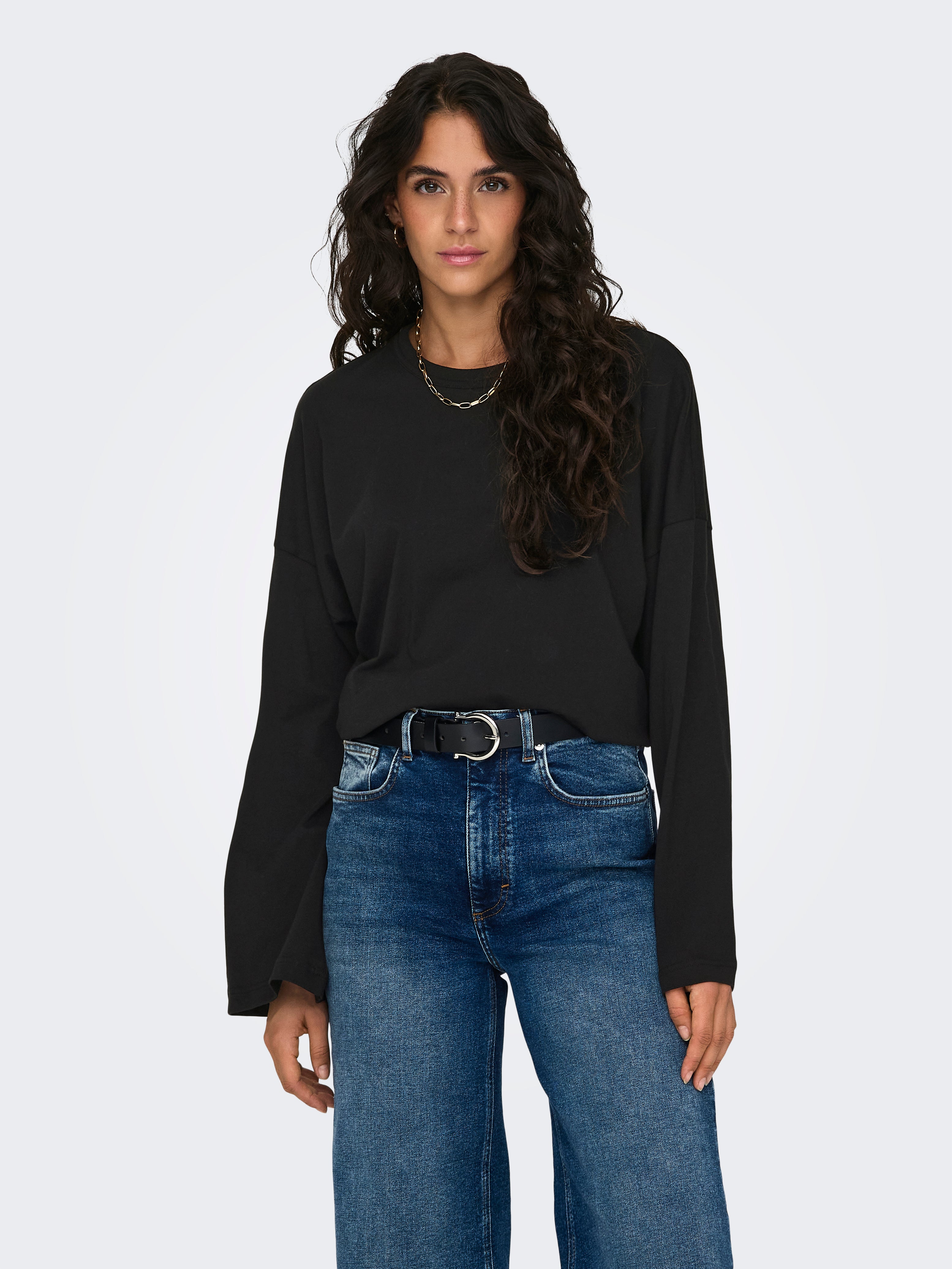 ONLLULU Top Black