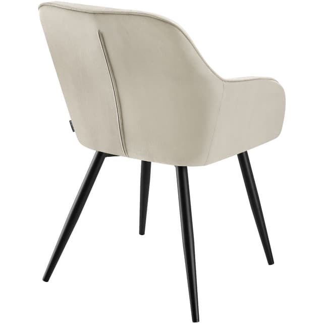 Stol Marilyn, velour, quiltet