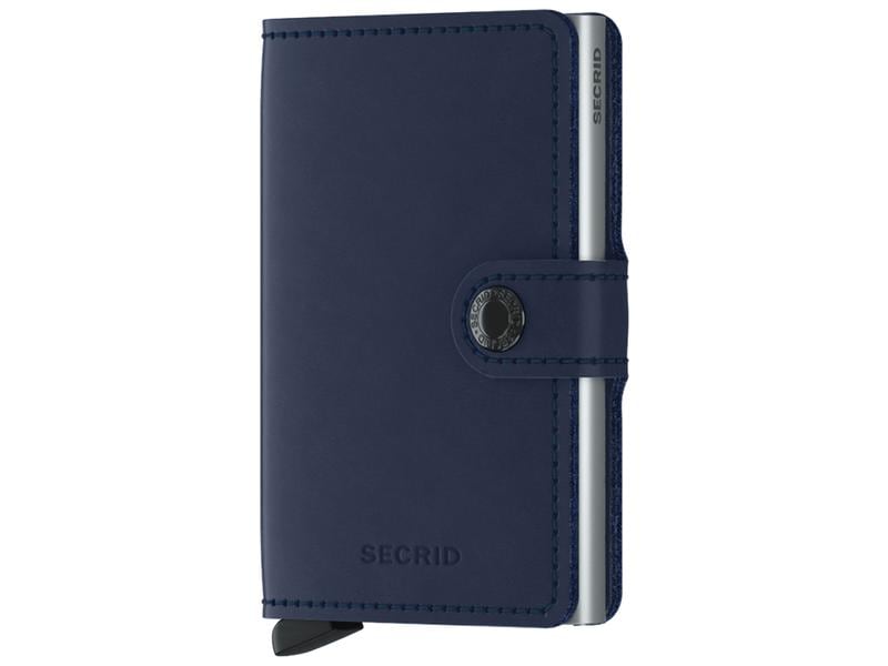 SECRID Portemonnaie Miniwallet Navy Geldbörse mit RFID-Schutz
