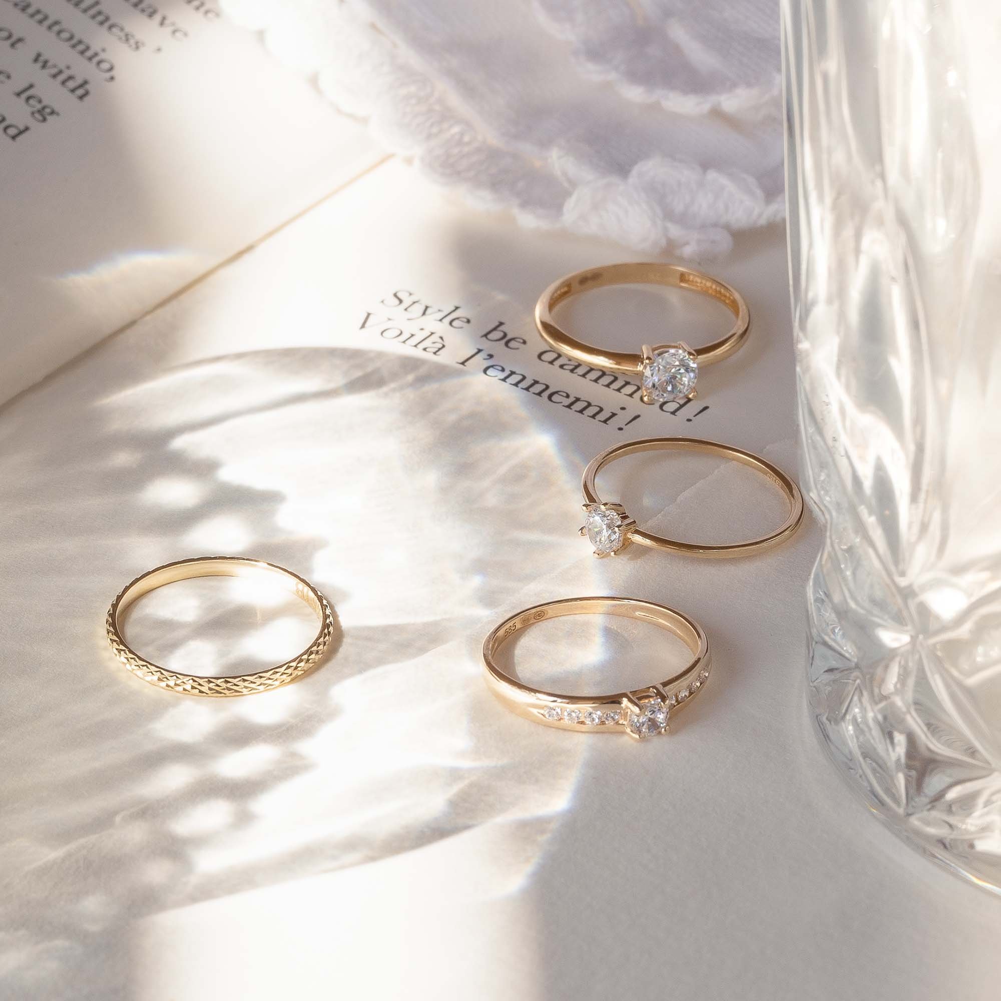 ring, verlovingsring Isabel Bernard Isabel Bernard Goud