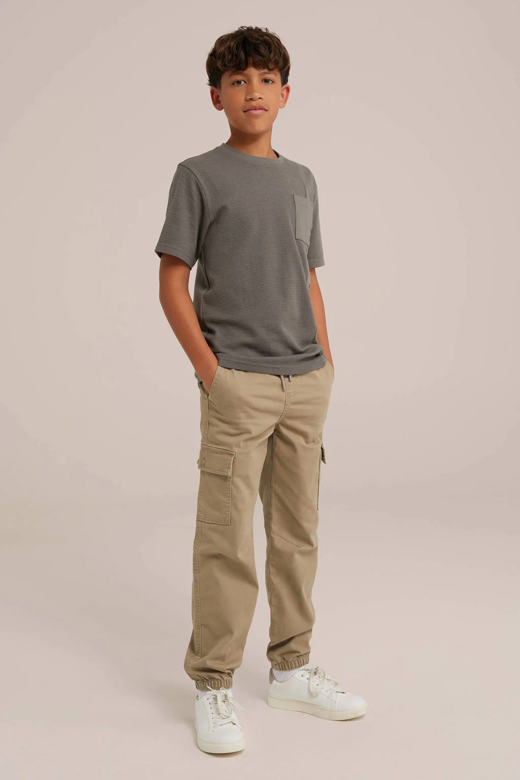 WE Fashion T-shirt bruin