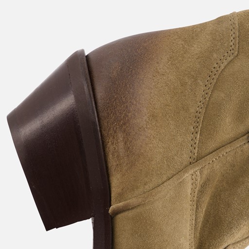 Lazamani Western Cowboylaarzen bruin Leer