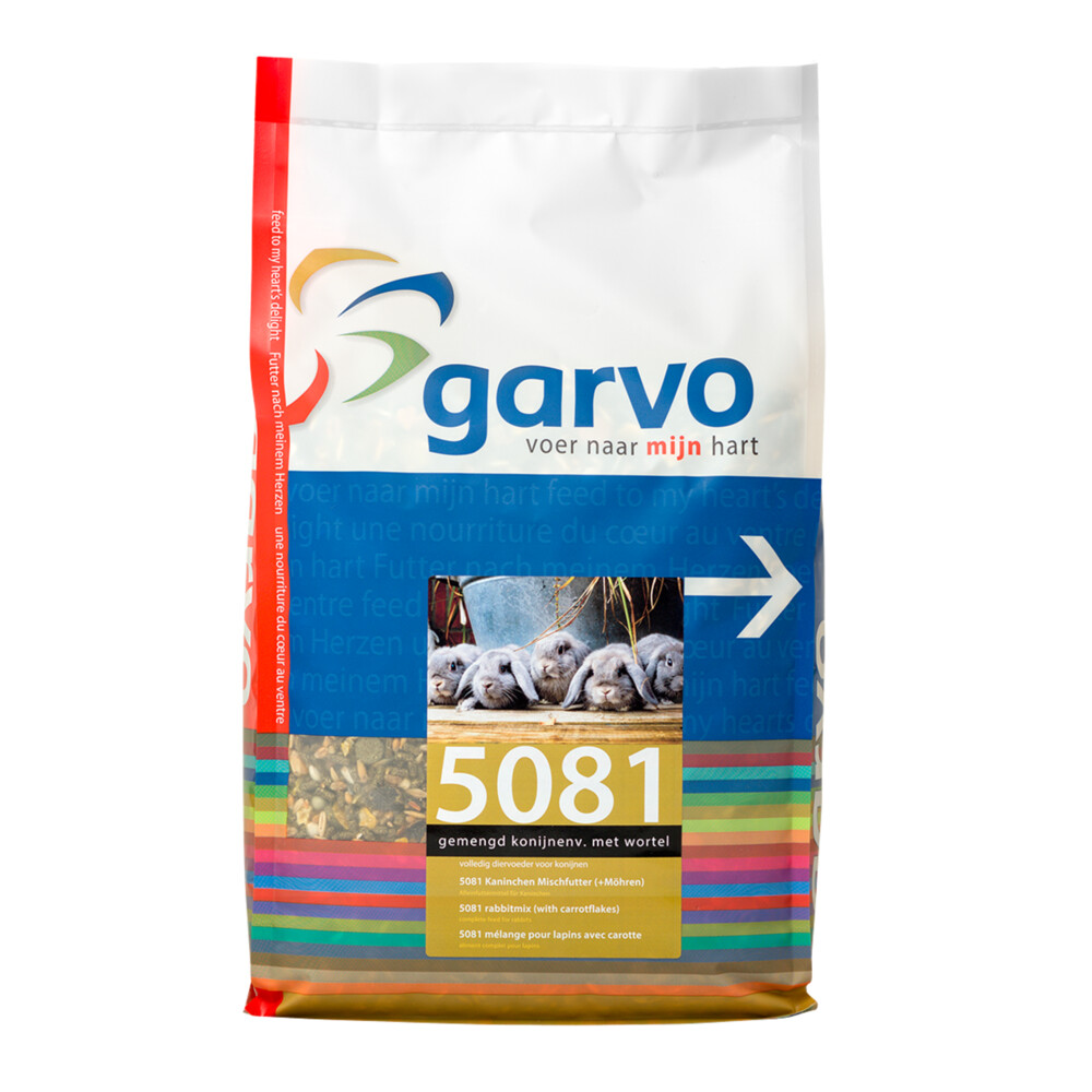 Garvo Gemengd Konijnenvoer met Wortel4 kg