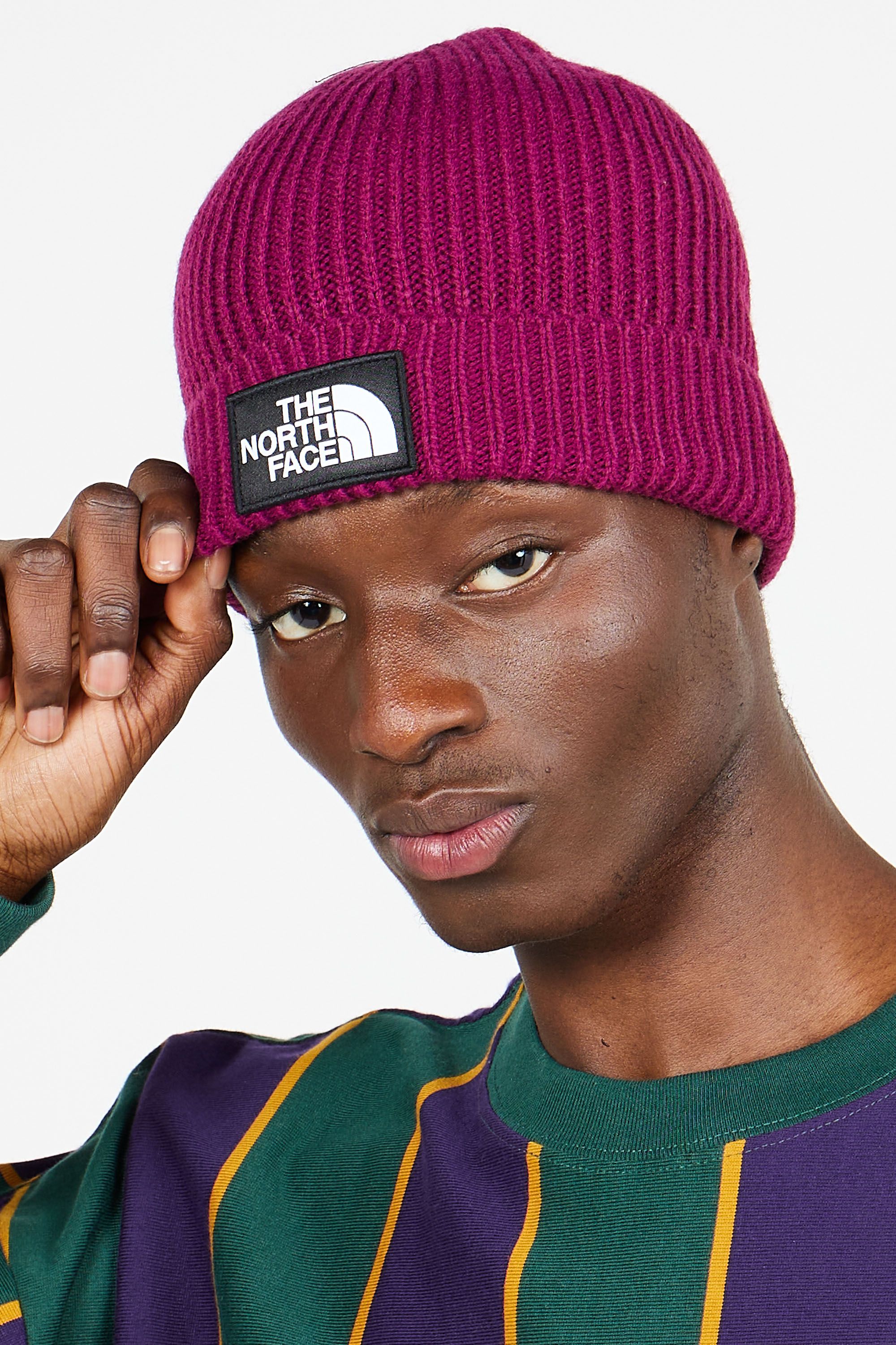 THE NORTH FACE Bonnet TNF LOGO BOX CUF BNE Violet
