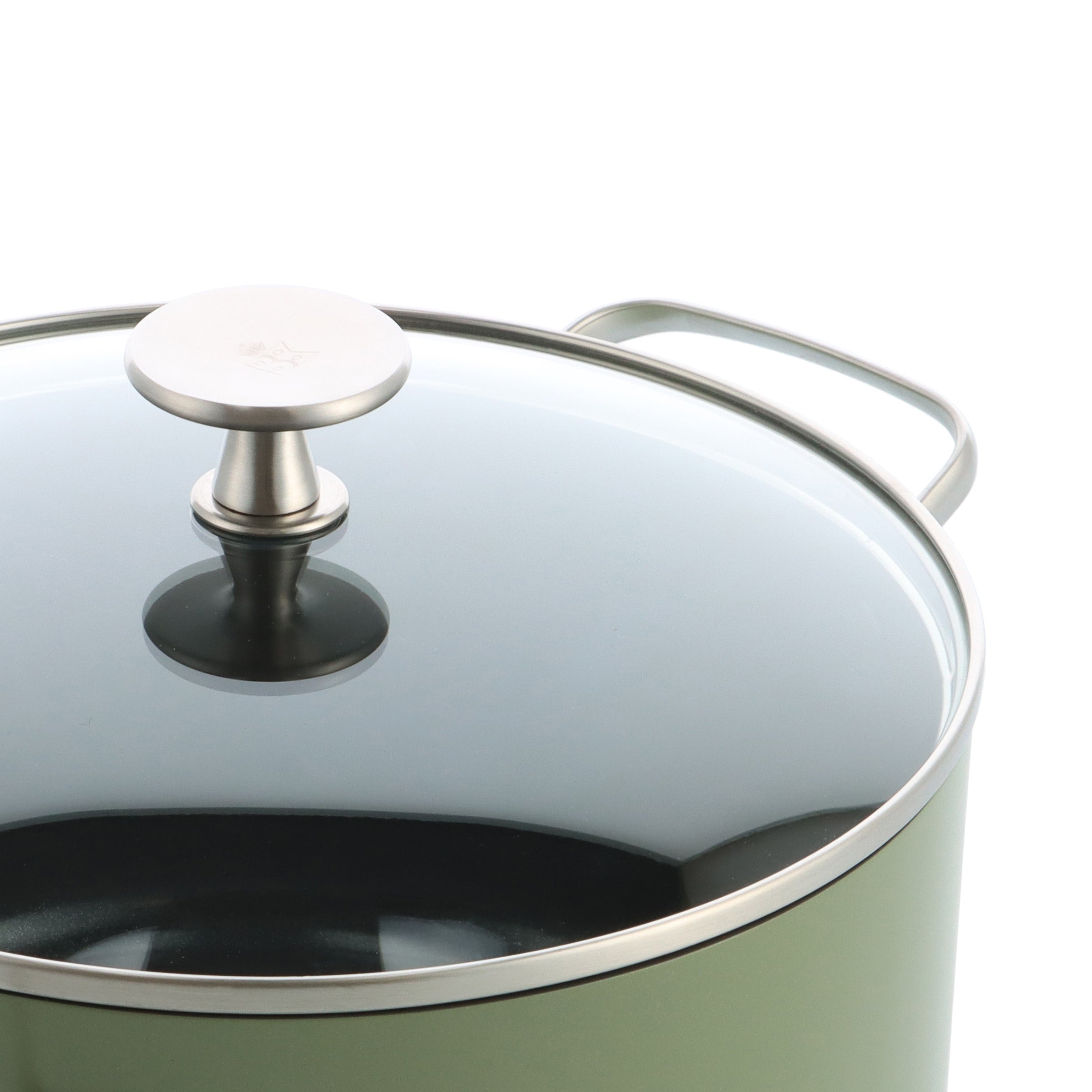 Sublime 8-delige pannenset Olive Green