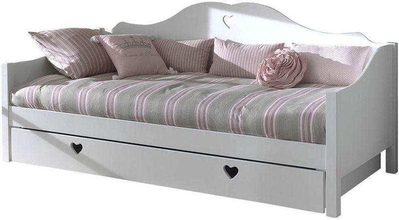 Vipack - Amori - Bedbank - Wit - 90 x 200 cm