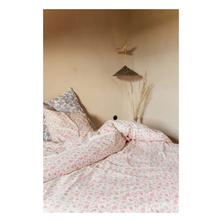 Louise Misha Housse de couette Noemie en coton bio | Crème