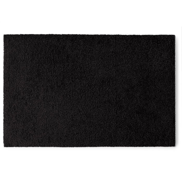 Deurmat Domenico - Stijlvolle en praktische vuilopvangmat - Verkrijgbaar in talloze aantrekkelijke kleuren - Zwart / 50 x 80 cm