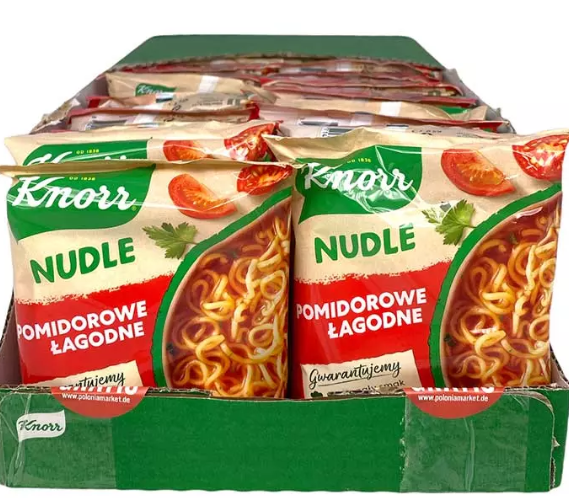 Knorr Noodle Tomatengericht mild 22x 63g MHD:30.10.24