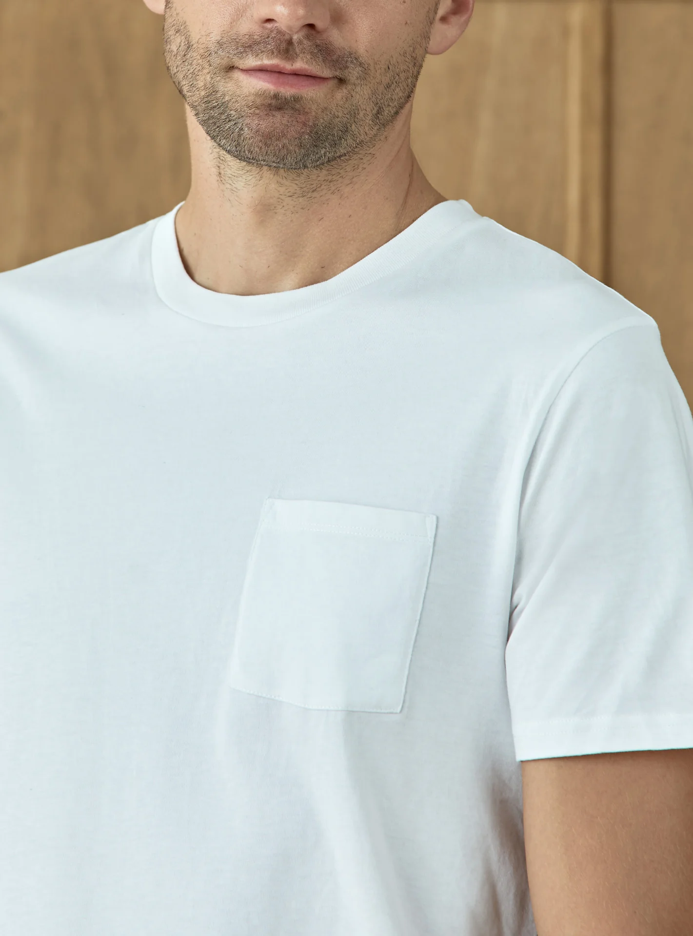 T-shirt Mitch Blanc